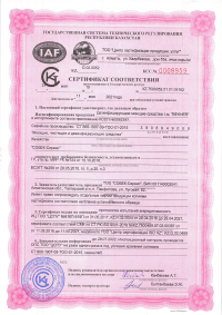 Сертификат моющее средство3