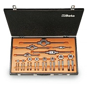 Набор метчиков и плашек Beta Tools 446ASF/C29 - комплект UNF с аксессуарами