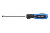 Отвертка силовая с металлическим затыльником шлиц SL6x125 мм, CrV, HT1S066