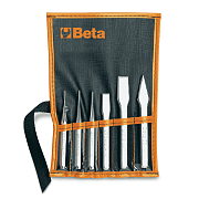 Набор пробойников и зубил Beta - 38/B6, 6 предметов