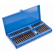 Набор бит HT1S405 (40 шт, сталь S2, HEX / Torx / Spline)