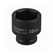 Головка HT4R081 - ударная 32 мм (1/2″ привод), короткая, Cr‑Mo, DIN 3121