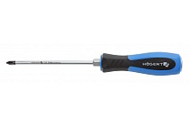 Отвертка силовая с металлическим затыльником шлиц SL8x150 мм, HT1S068