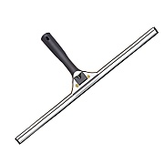 Стяжка из нержавеющей стали, со сменным резиновым лезвием. 2H053