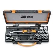 Набор головок и аксессуаров Beta Tools 910A/C17 (17 шт. + 9 акс.)