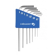 Мини‑набор прецизионных шестигранных ключей  HT1W800 (7 шт)