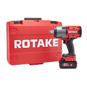 Аккумуляторный ударный гайковёрт Rotake 8813 (3/4″ • 18 В • 2 * 4 А·ч) 
