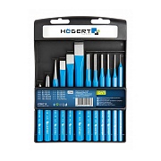  Набор зубил и пробойников HT3B712, 12 шт, Cr‑V сталь