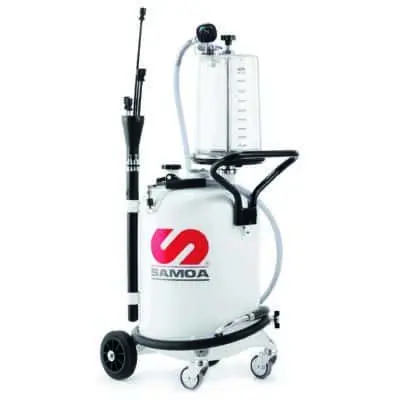 Мобильная установка для откачки отработанного масла SAMOA с предкамерой 70л