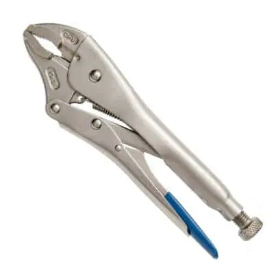 Клещи зажимные - круглые губки, 250 мм