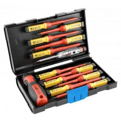 Набор диэлектрических отверток 1000 В, 13 пр