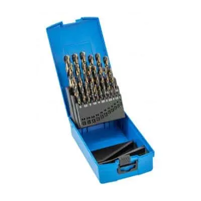 Набор сверл по металлу (25 шт, 1–13 мм, HSS)