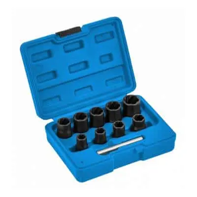 Экстракторы для извлечения обломанных болтов 10 ч