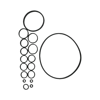 Комплект колец уплотнительных "Dolly A42470"