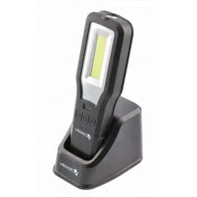 Фонарь светодиодный с базой 550 люмен, магнит, USB