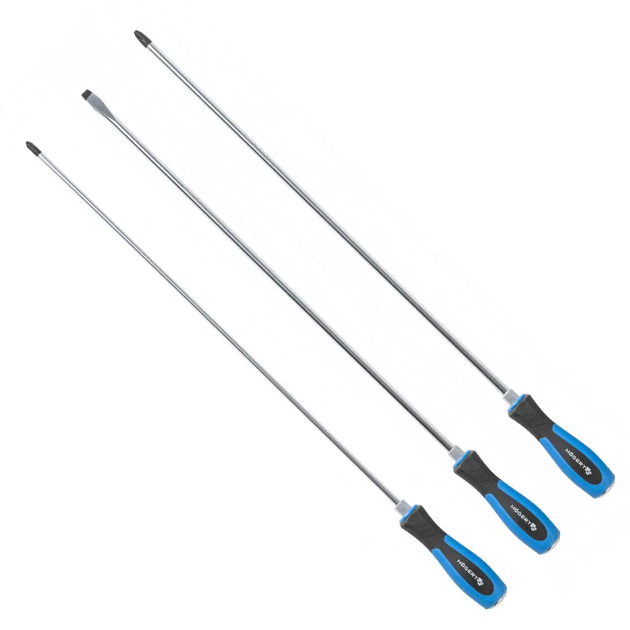 Набор длинных отверток, 3 шт