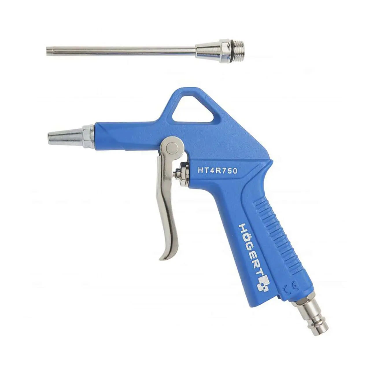 Пистолет для продувки, короткое и длинное сопло