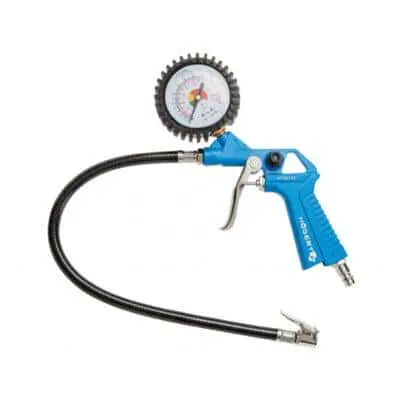 Пневматический пистолет для накачки шин с манометром