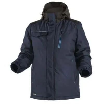 Утеплённая рабочая куртка "REN" - тёмно-синяя