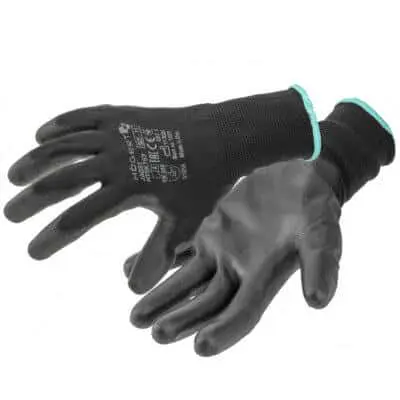 Перчатки рабочие JAGST с полиуретановым покрытием