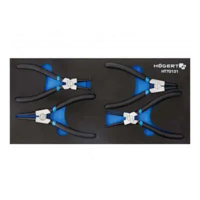 Набор клещей 4шт., ложемент EVA