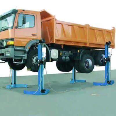 Подкатной подъемник для грузовиков и автобусов RGE