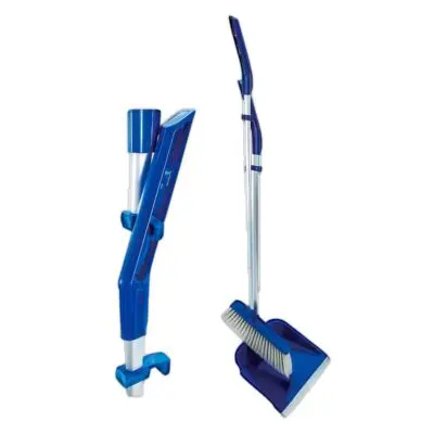 Набор для уборки: щетка-метла и совок с контейнером