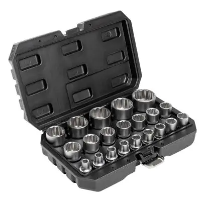 Набор торцевых ключей 1/2″, 21 шт.