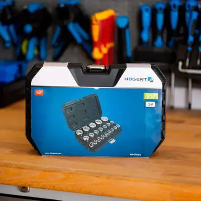 Набор торцевых ключей 1/2″, 21 шт.