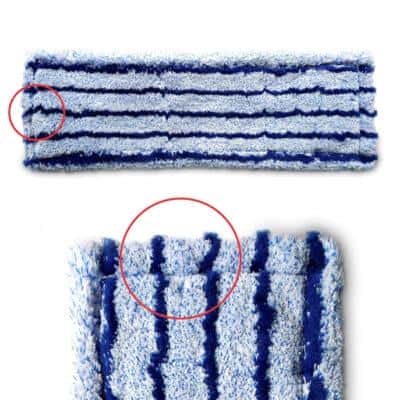 Моп из микрофибры, с абразивными вставками