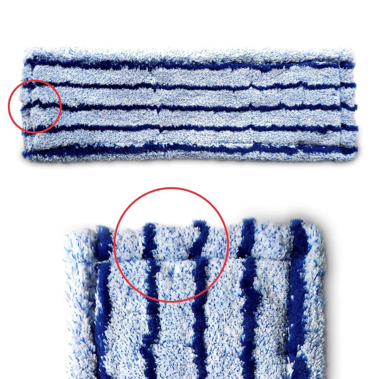 Моп из микрофибры, с абразивными вставками