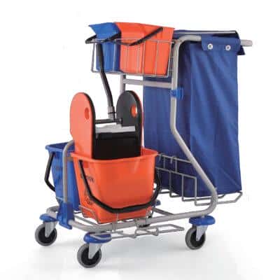 Тележка уборочная в комплекте