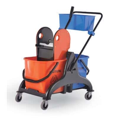 Тележка уборочная двухведерная с отжимом