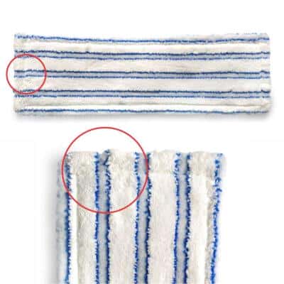 Моп из микрофибры с полосами скольжения из полиэстера