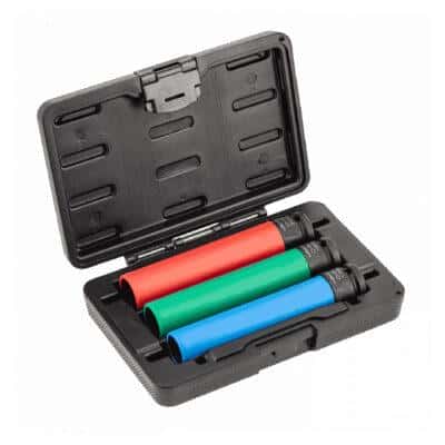 Набор длинных ударных головок для литых дисков 3 шт