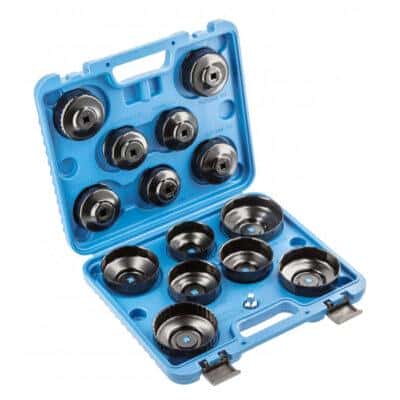 Набор съемников масляных фильтров чашки в кейсе 14шт