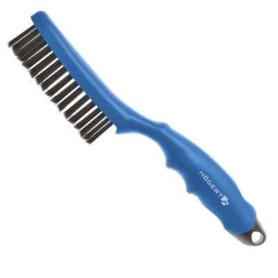 Проволочная щетка четырехрядная, стальная проволока