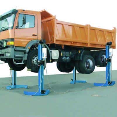 Подкатной подъемник для грузовиков и автобусов RGE